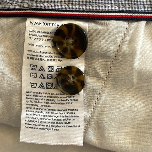 Tommy Hilfiger Burgundy Regular Fit Chino Pants (44/30) - Picture 9 of 9